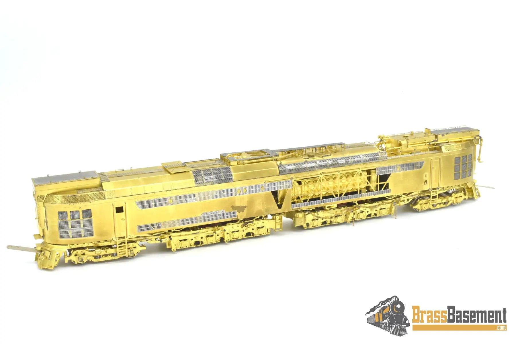 Ho Brass - Omi 5096 Overland 8080 Union Pacific Up #80/8080 Coal Turbine 3 Unit Set Unpainted