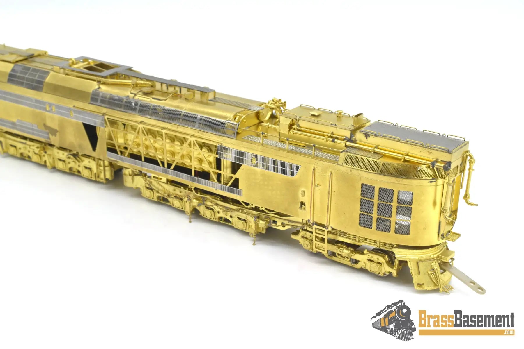 Ho Brass - Omi 5096 Overland 8080 Union Pacific Up #80/8080 Coal Turbine 3 Unit Set Unpainted