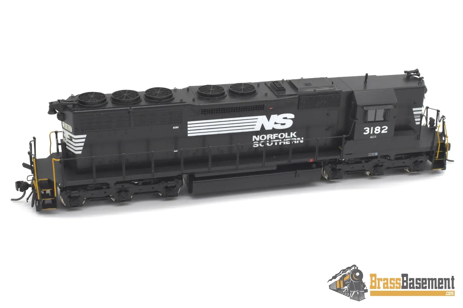 Ho Brass - Omi 5390.2 Norfolk Southern Ns Sd40 #3182 F/P Highhood Diesel