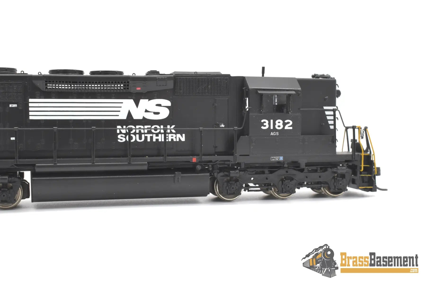 Ho Brass - Omi 5390.2 Norfolk Southern Ns Sd40 #3182 F/P Highhood Diesel