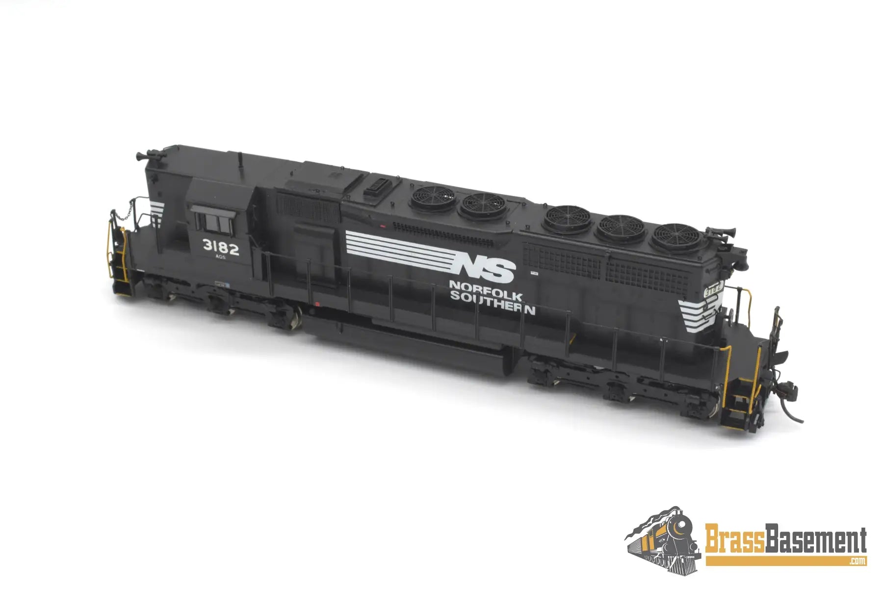 Ho Brass - Omi 5390.2 Norfolk Southern Ns Sd40 #3182 F/P Highhood Diesel