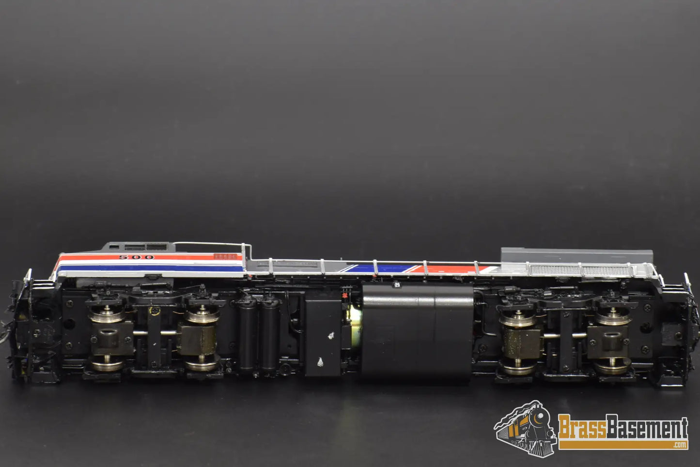Ho Brass - Omi 5402.1 Amtrak Dash 8 - 32Bwh #500 Factory Painted Pepsican Diesel