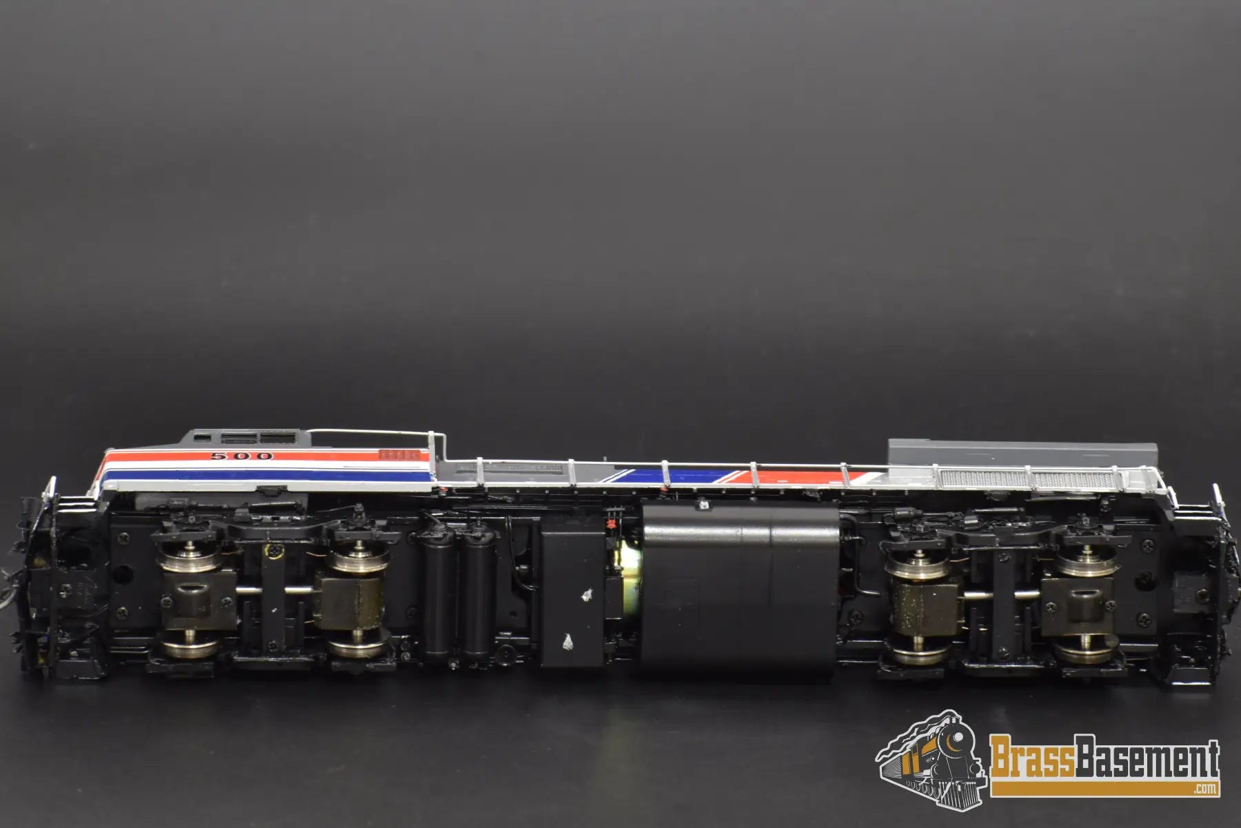 Ho Brass - Omi 5402.1 Amtrak Dash 8 - 32Bwh #500 Factory Painted Pepsican Diesel