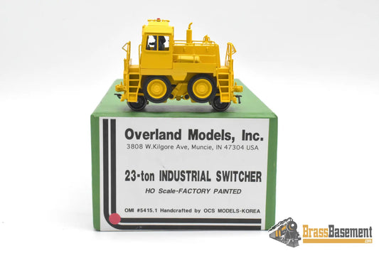 HO Brass - OMI 5415.1 23 Ton Industrial Switcher ’TrackMobile’ - FP OCS Korea