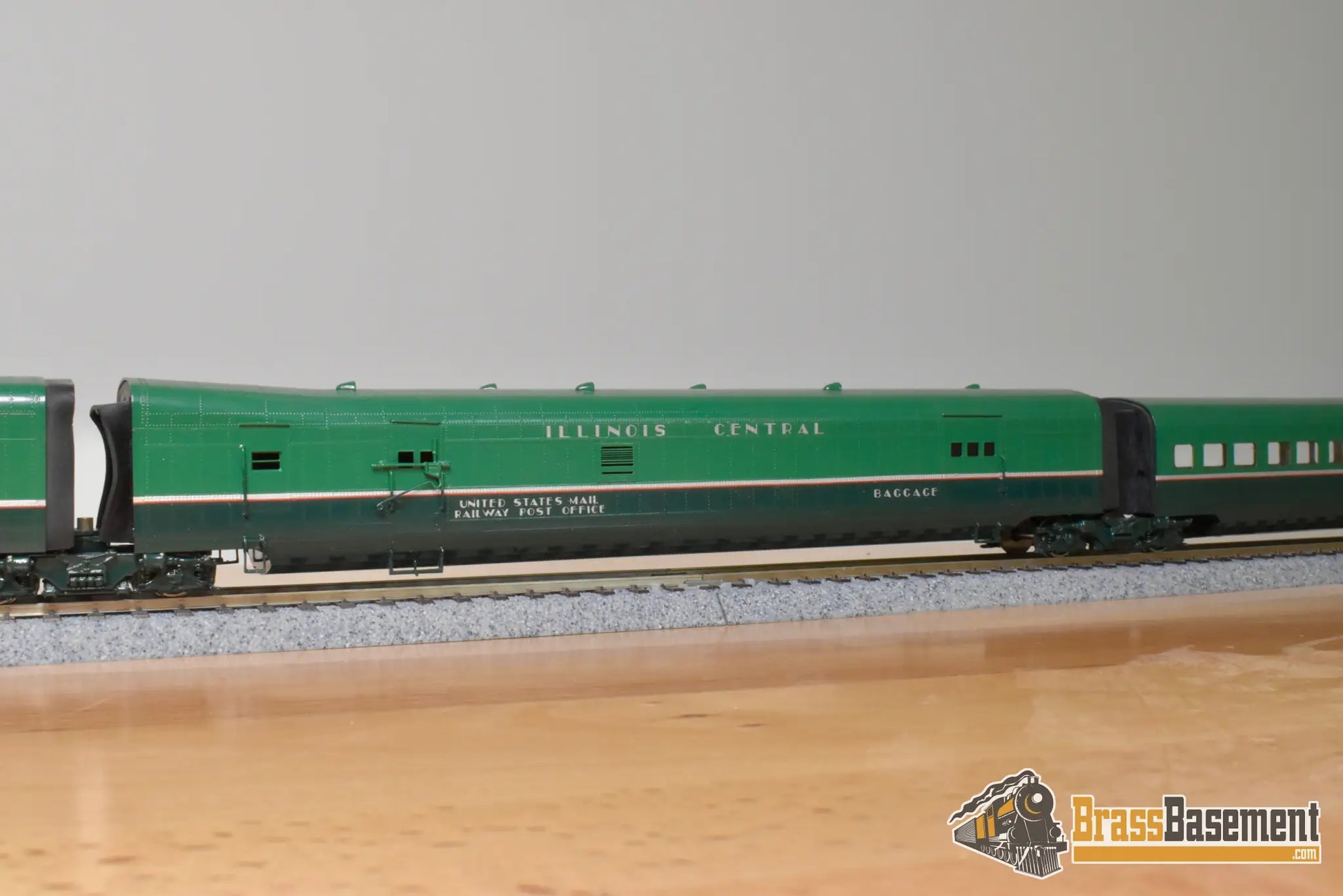HO Brass - OMI 5445.1 Illinois Central IC ’Green Diamond’ Passenger Set - C/POMI - Ajin Passenger