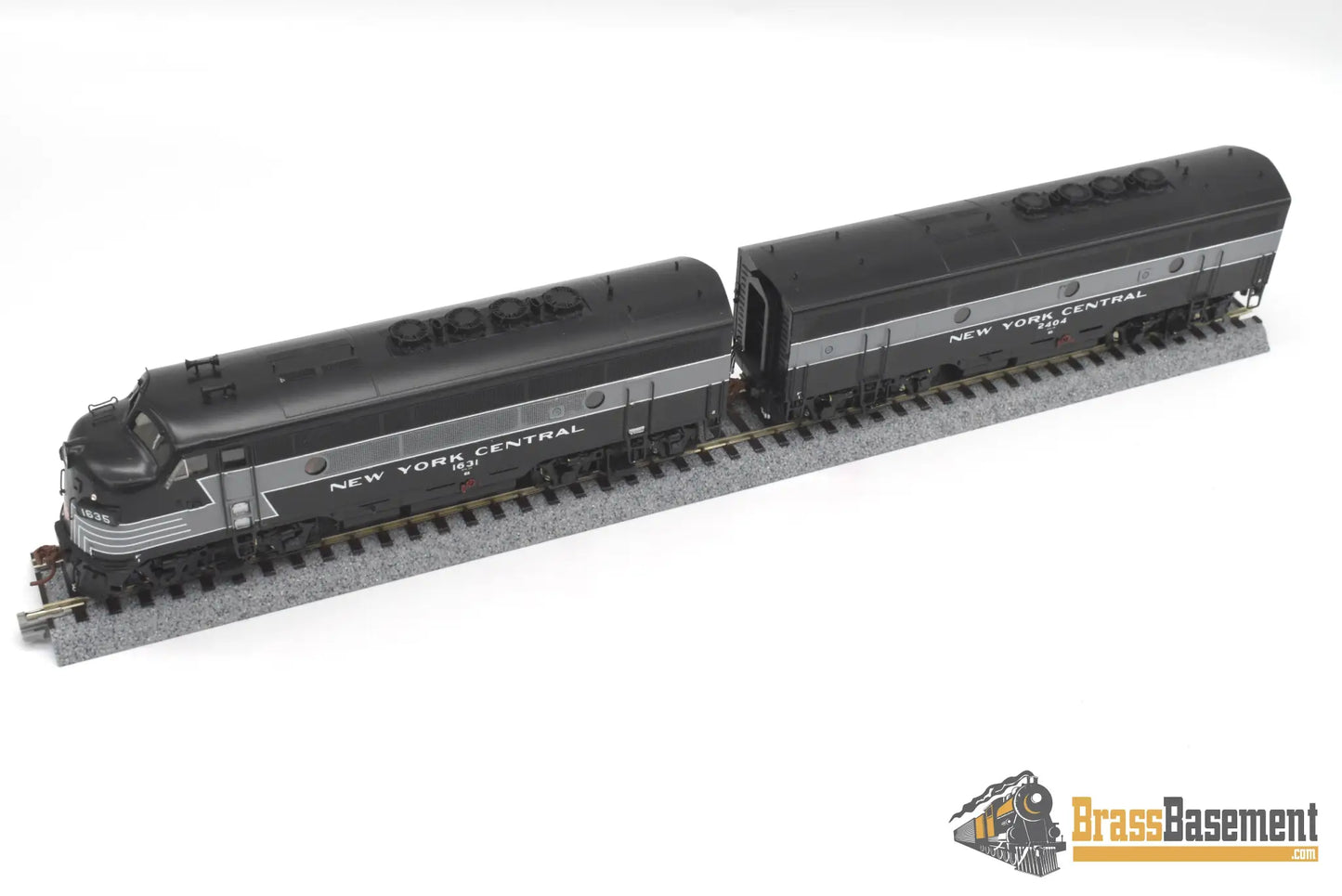 Ho Brass - Omi 5488 5489 New York Central Nyc F-3 Ab Set Nice Custom Paint Diesel