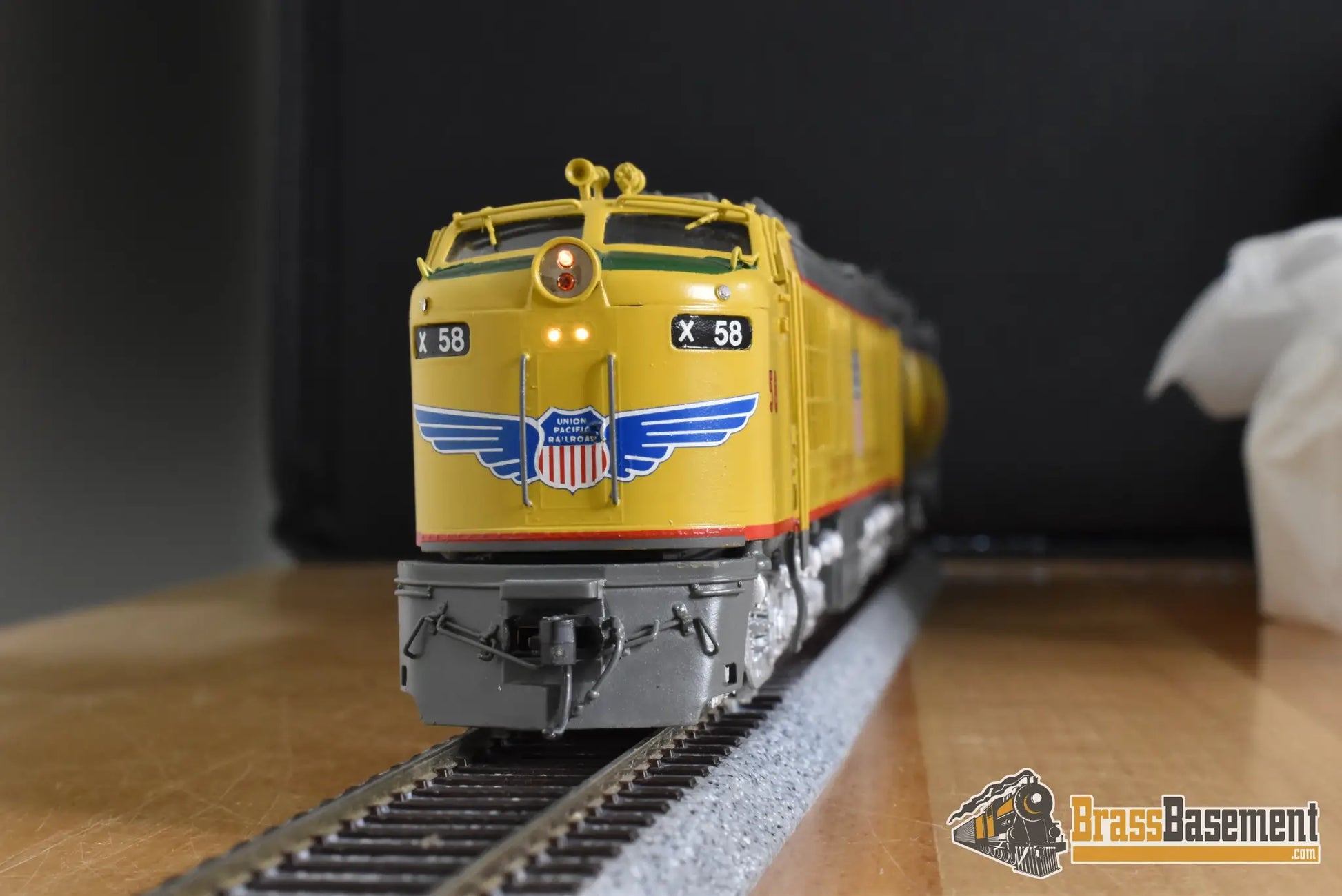 HO Brass - OMI 5508.1 Union Pacific #58 Standard Turbine w/ Round Tender - CPOMI Ajin Turbine