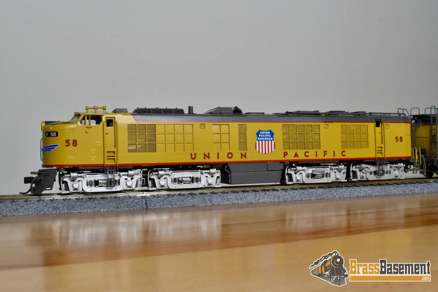 HO Brass - OMI 5508.1 Union Pacific #58 Standard Turbine w/ Round Tender - CPOMI Ajin Turbine