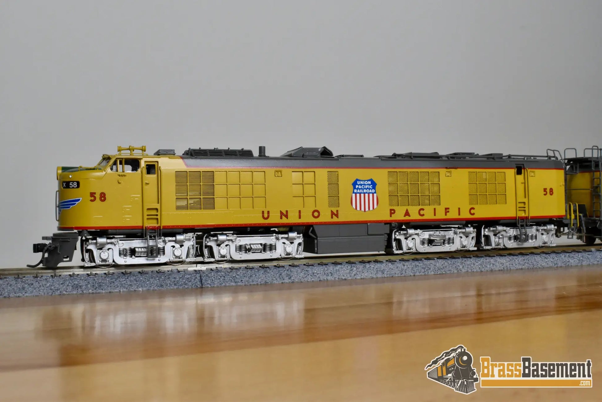HO Brass - OMI 5508.1 Union Pacific #58 Standard Turbine w/ Round Tender - CPOMI Ajin Turbine
