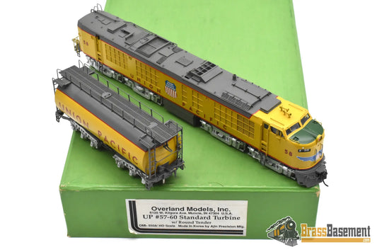 HO Brass - OMI 5508.1 Union Pacific #58 Standard Turbine w/ Round Tender - CPOMI Ajin Turbine