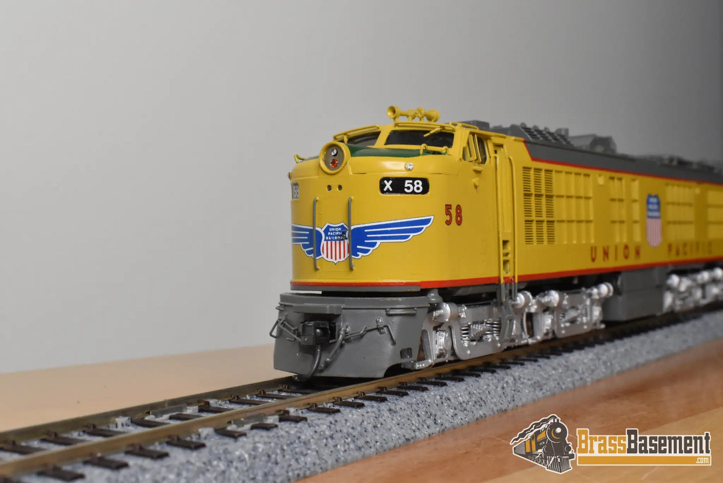 HO Brass - OMI 5508.1 Union Pacific #58 Standard Turbine w/ Round Tender - CPOMI Ajin Turbine