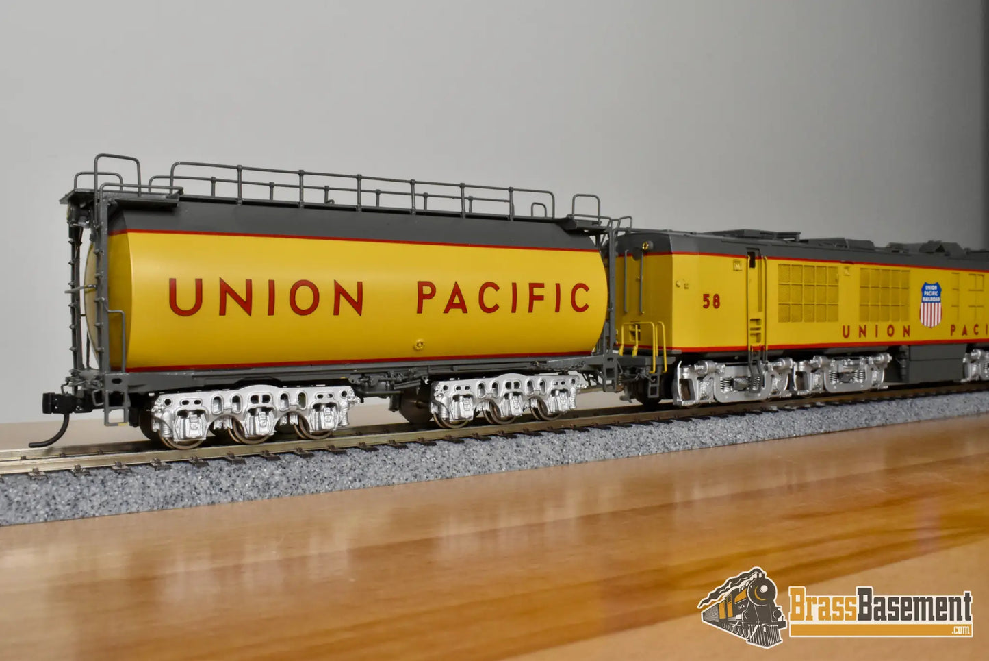 HO Brass - OMI 5508.1 Union Pacific #58 Standard Turbine w/ Round Tender - CPOMI Ajin Turbine