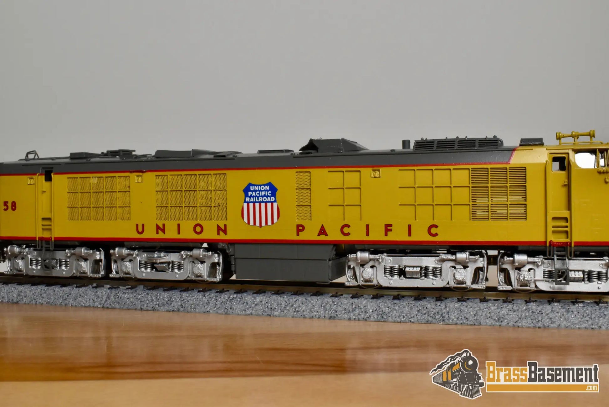 HO Brass - OMI 5508.1 Union Pacific #58 Standard Turbine w/ Round Tender - CPOMI Ajin Turbine