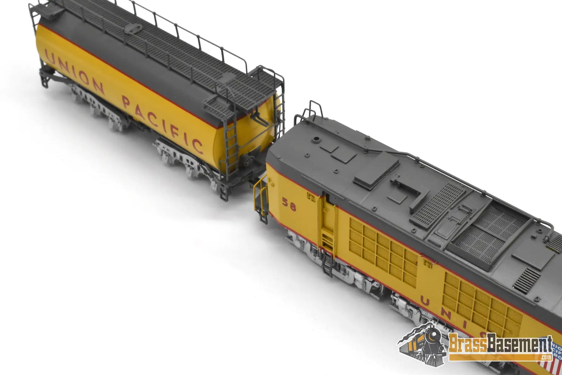 HO Brass - OMI 5508.1 Union Pacific #58 Standard Turbine w/ Round Tender - CPOMI Ajin Turbine