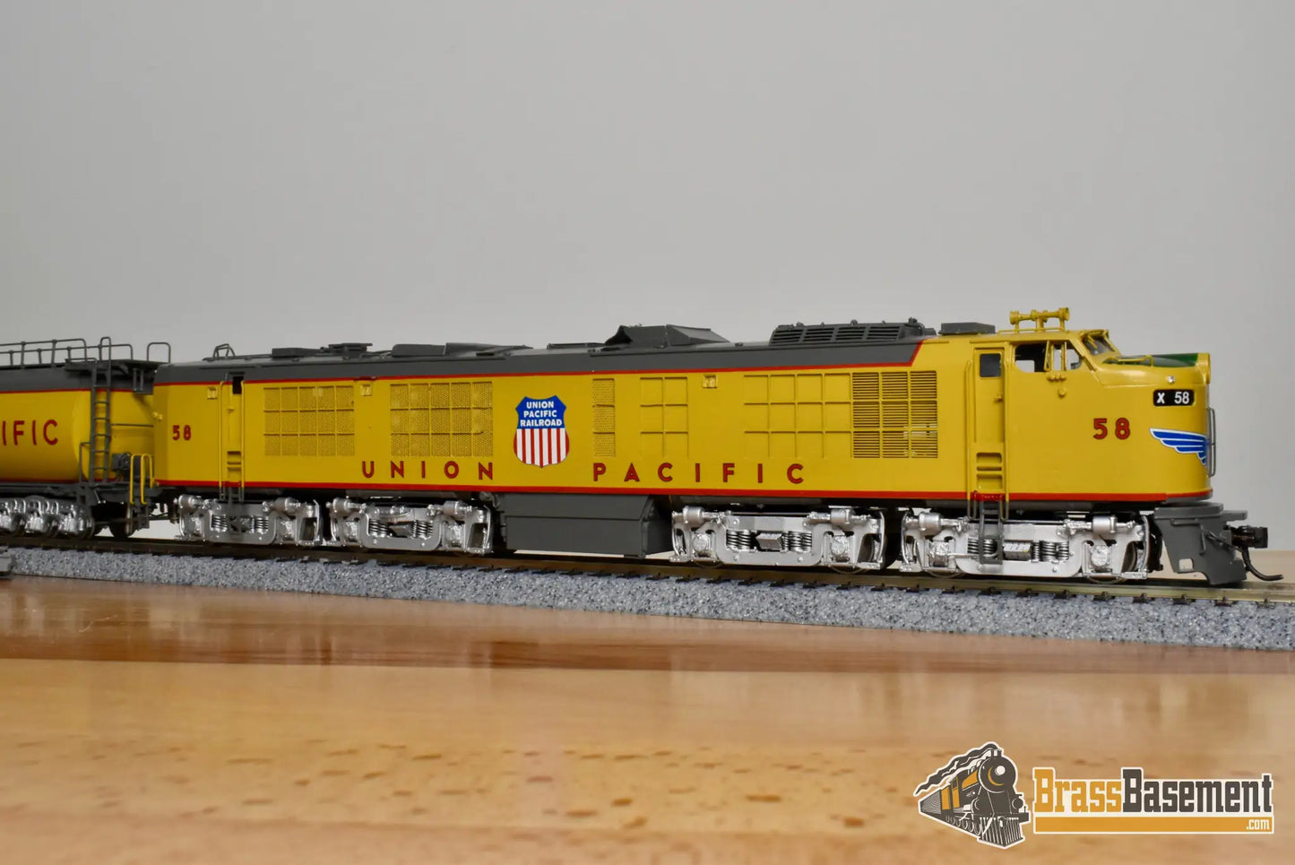HO Brass - OMI 5508.1 Union Pacific #58 Standard Turbine w/ Round Tender - CPOMI Ajin Turbine