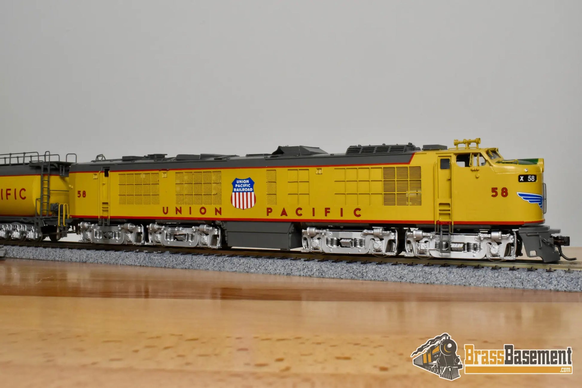 HO Brass - OMI 5508.1 Union Pacific #58 Standard Turbine w/ Round Tender - CPOMI Ajin Turbine
