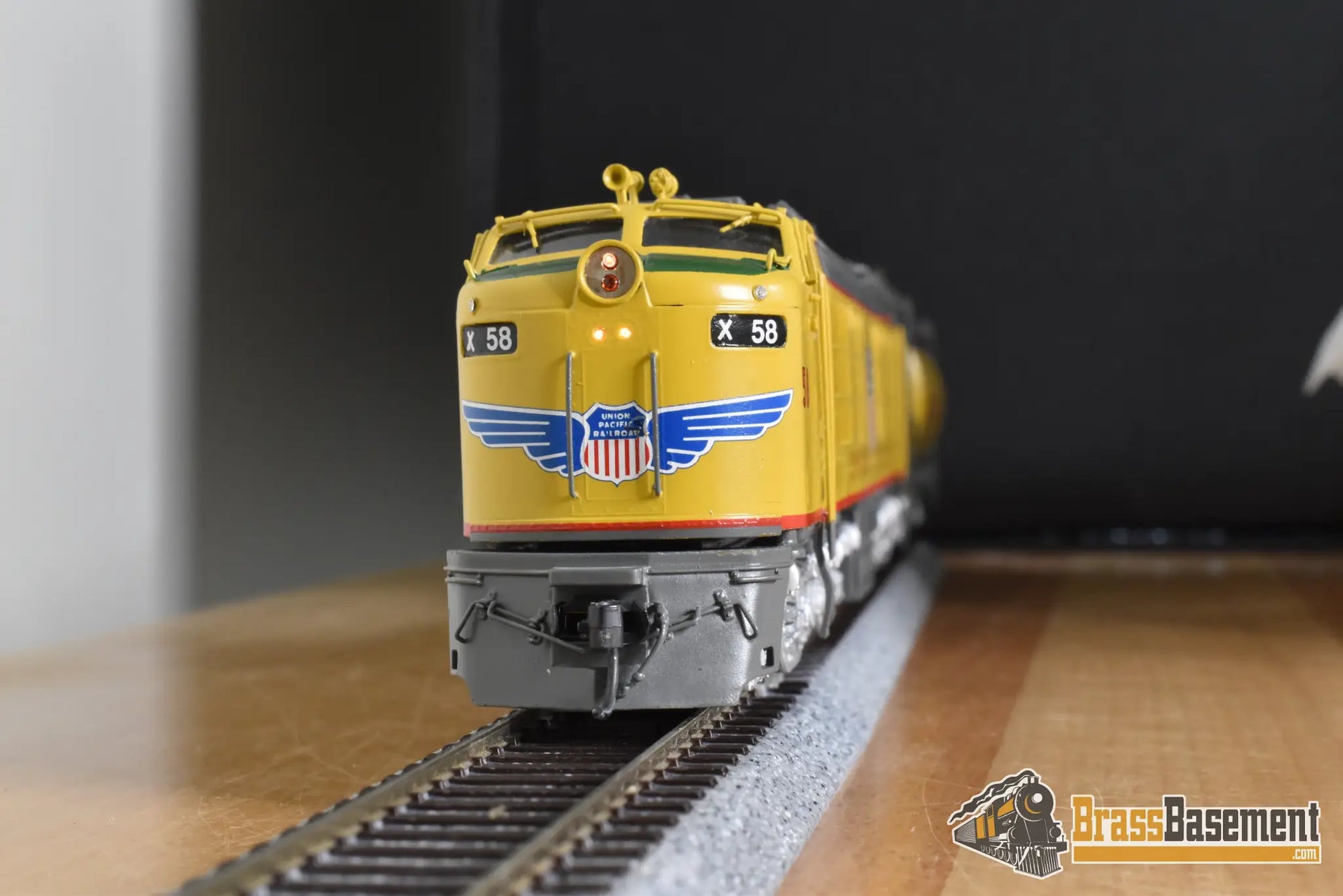HO Brass - OMI 5508.1 Union Pacific #58 Standard Turbine w/ Round Tender - CPOMI Ajin Turbine