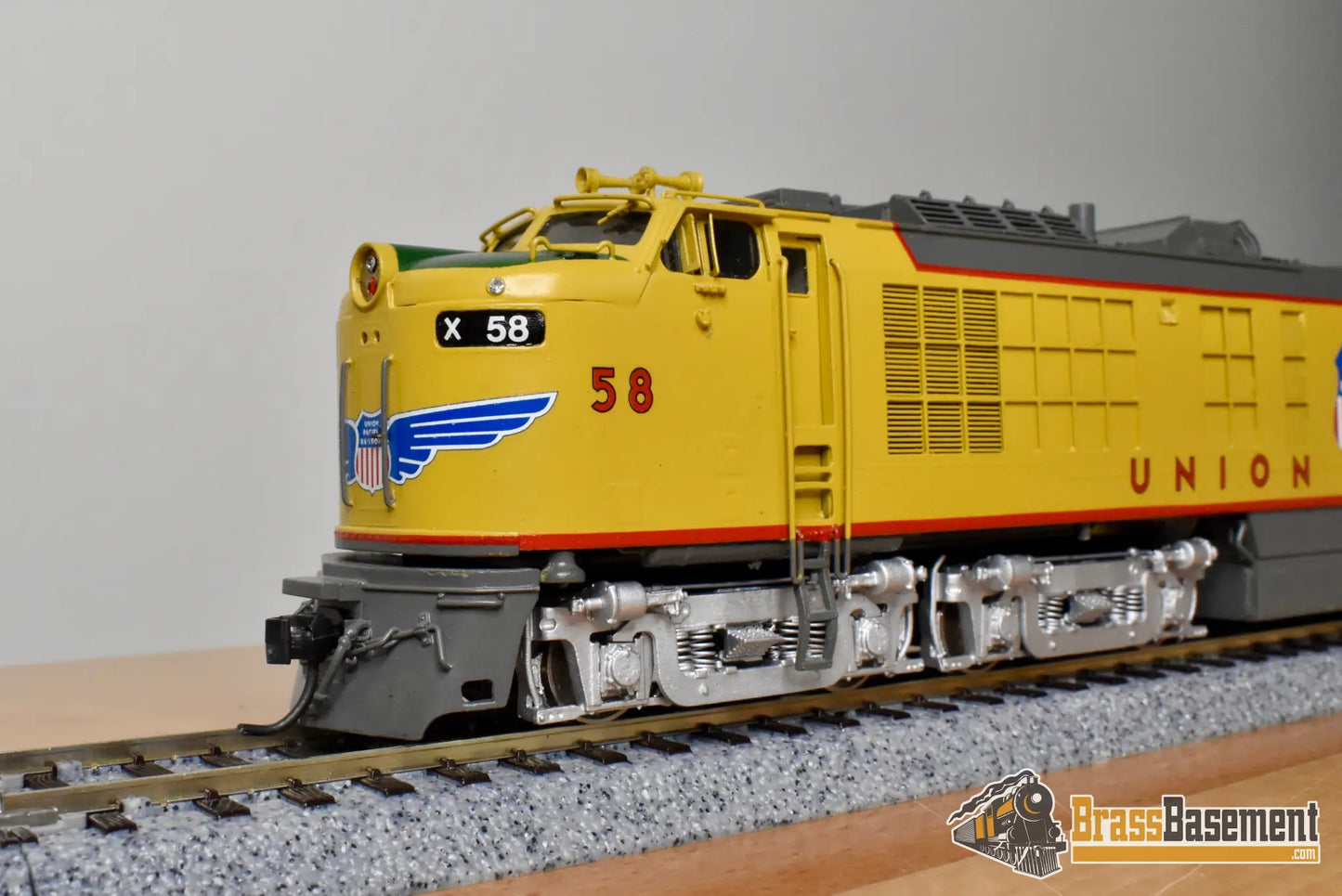 HO Brass - OMI 5508.1 Union Pacific #58 Standard Turbine w/ Round Tender - CPOMI Ajin Turbine
