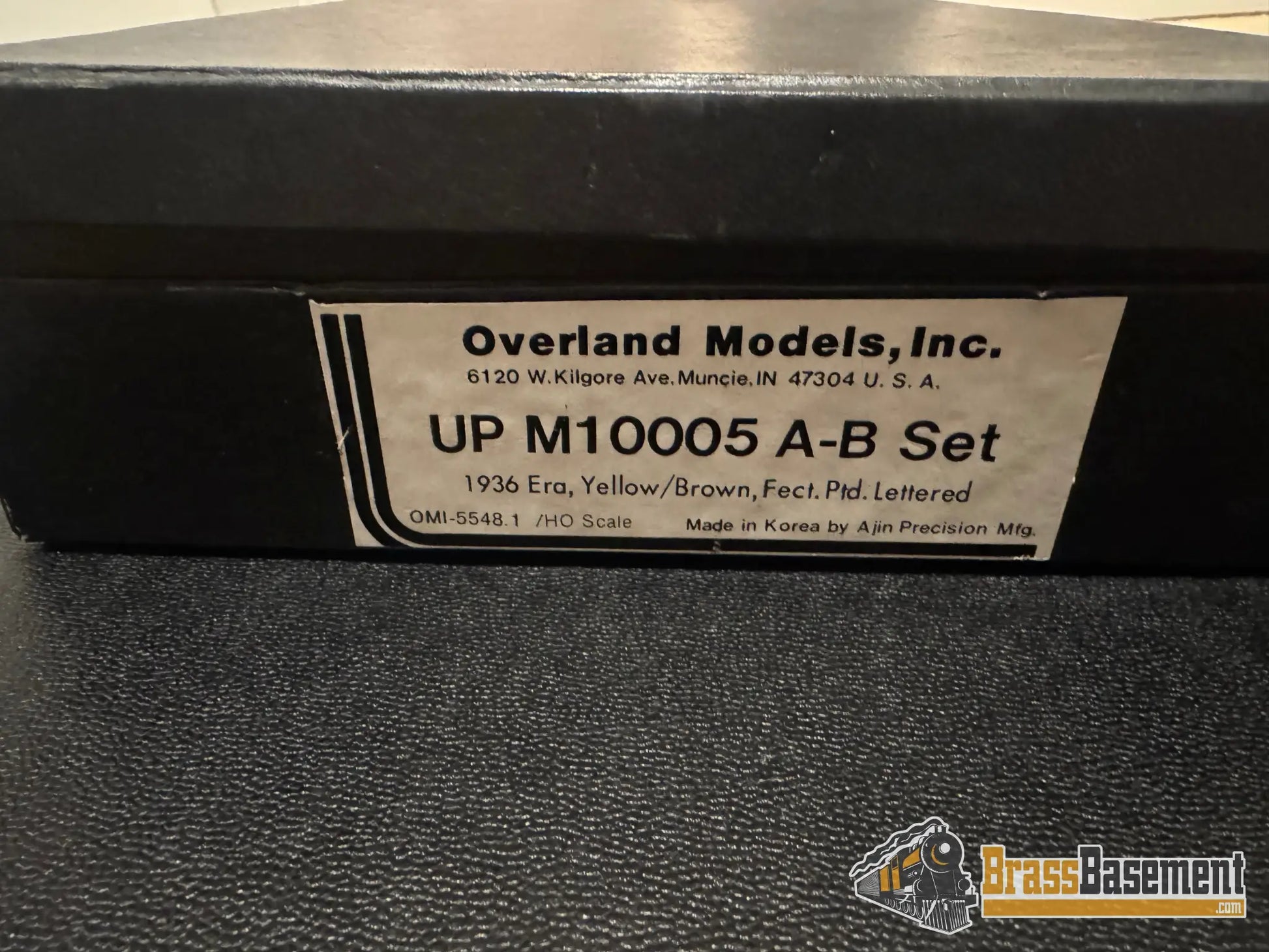 HO Brass - OMI 5548.1 & 3278.1 Union Pacific M-10005 Full Set - 2 Engines and 10 Car Set - FP Ajin