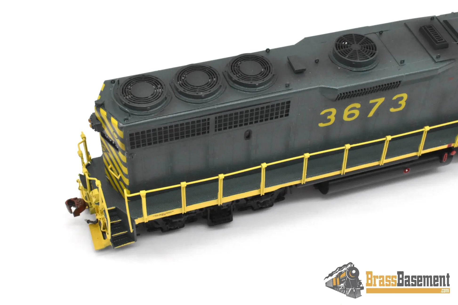 HO Brass - OMI 5579 Reading GP40-2 #3673 Mid 1970s C/P - NICE - Diesel