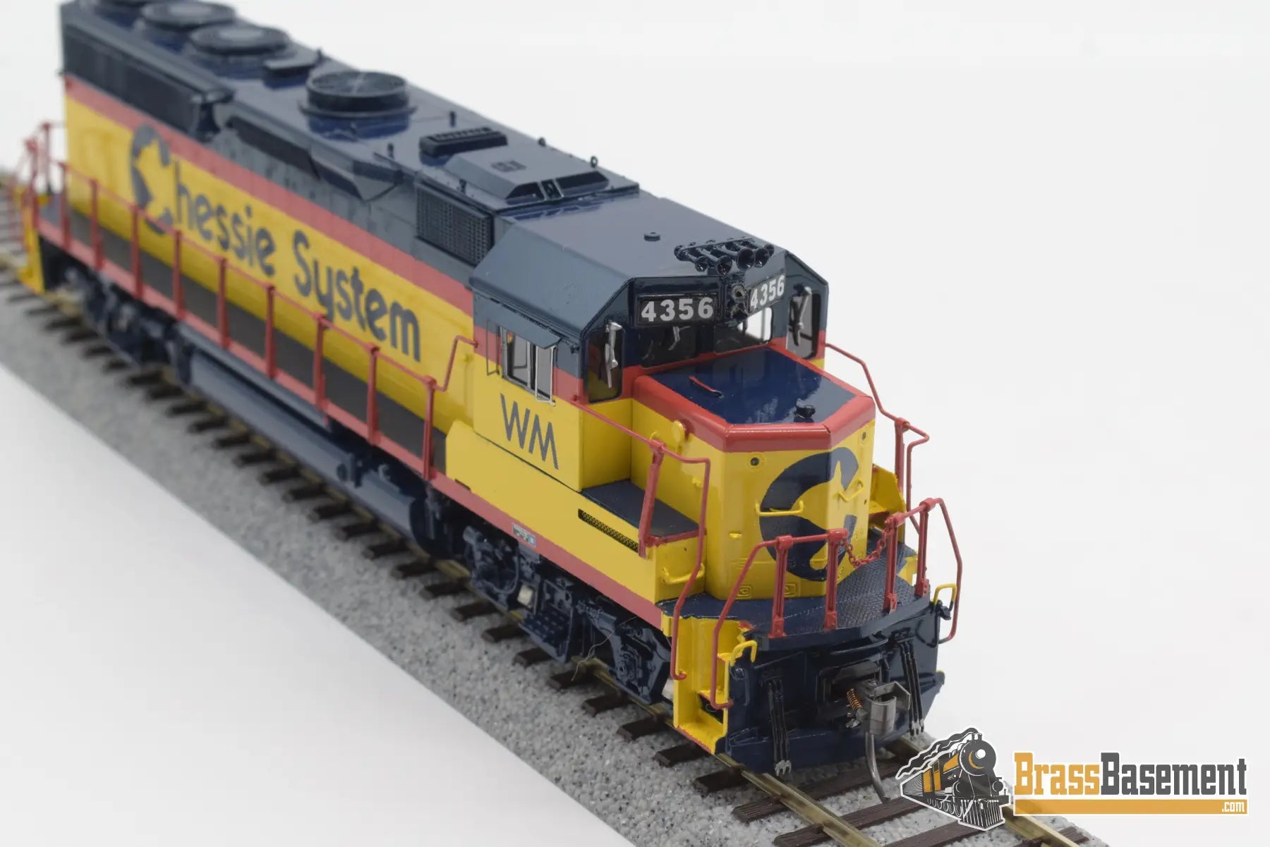 Ho Brass - Omi 5584.1 Chessie Wm Gp40 - 2 F/P Partial? Diesel