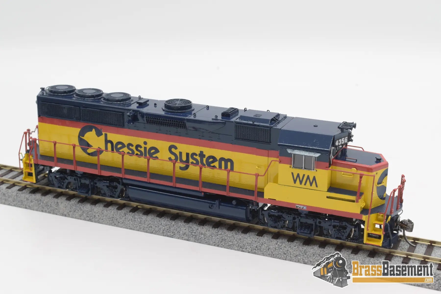 Ho Brass - Omi 5584.1 Chessie Wm Gp40 - 2 F/P Partial? Diesel