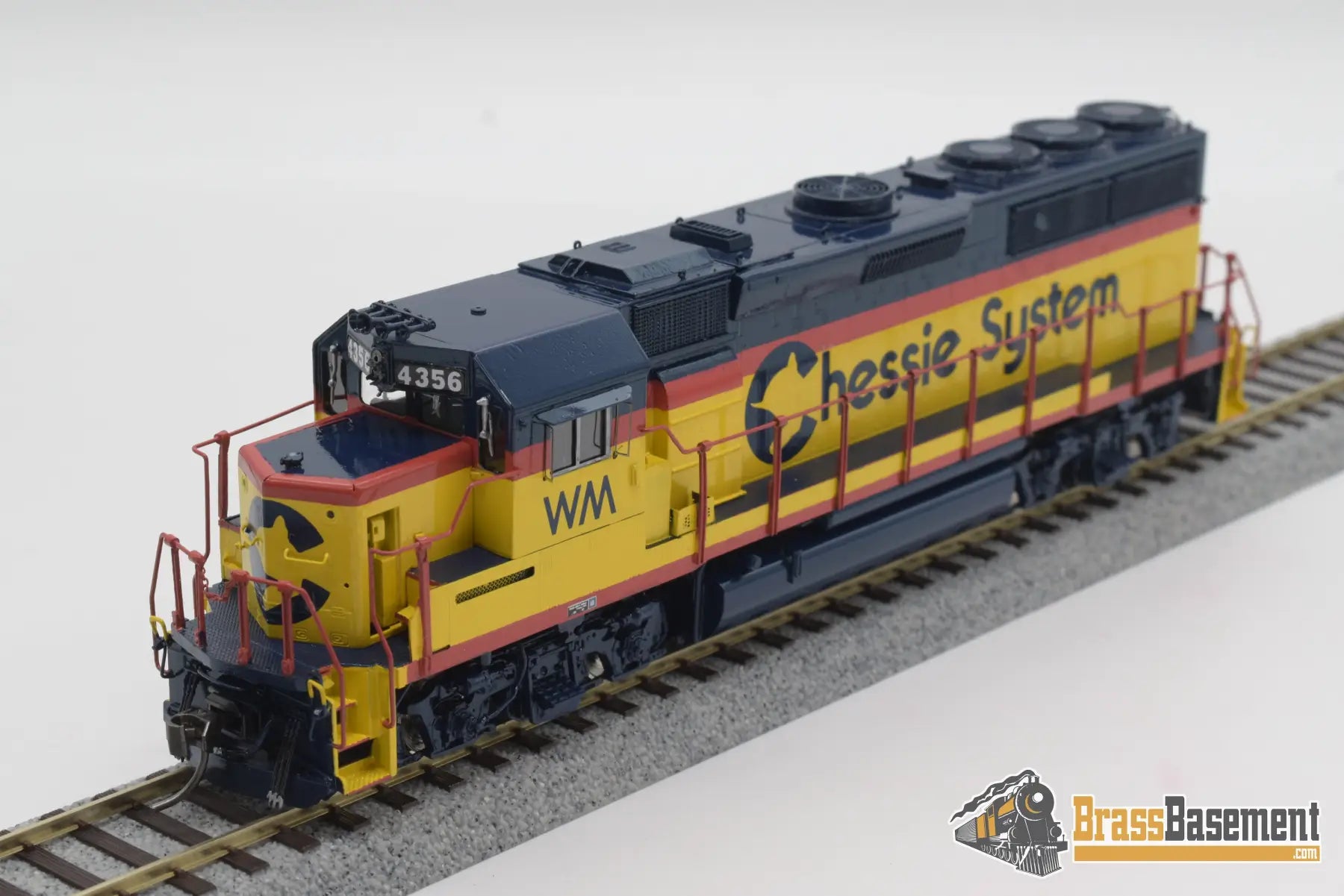 Ho Brass - Omi 5584.1 Chessie Wm Gp40 - 2 F/P Partial? Diesel