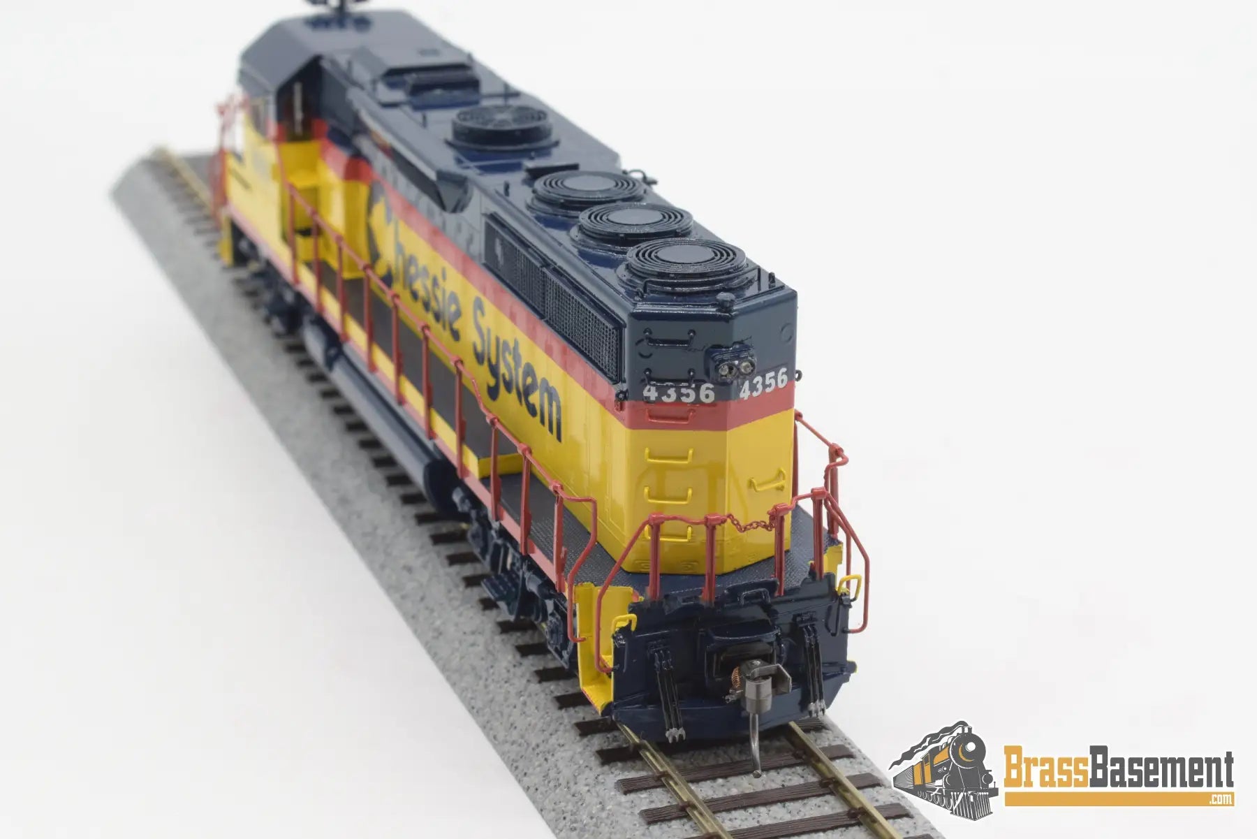 Ho Brass - Omi 5584.1 Chessie Wm Gp40 - 2 F/P Partial? Diesel