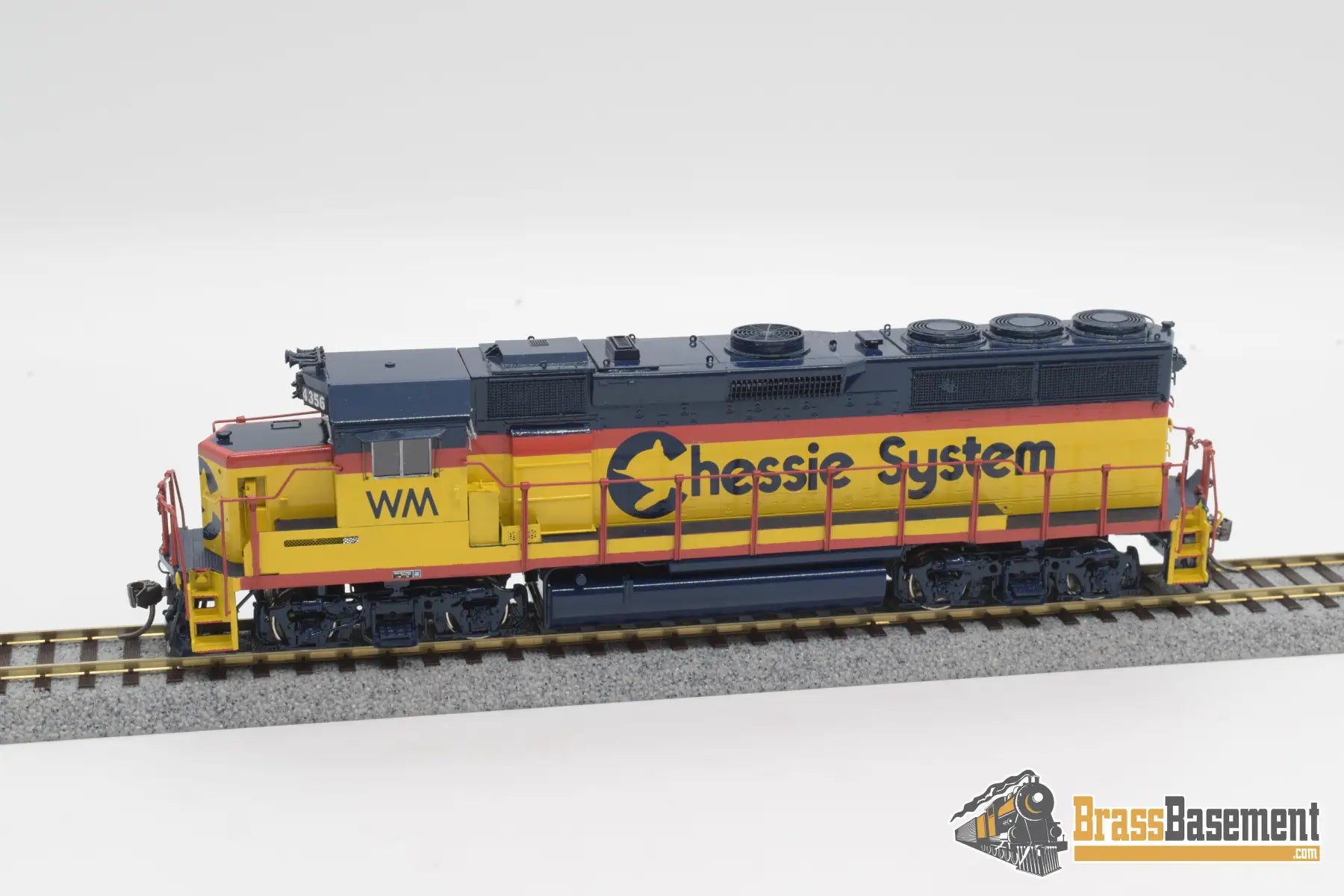 Ho Brass - Omi 5584.1 Chessie Wm Gp40 - 2 F/P Partial? Diesel
