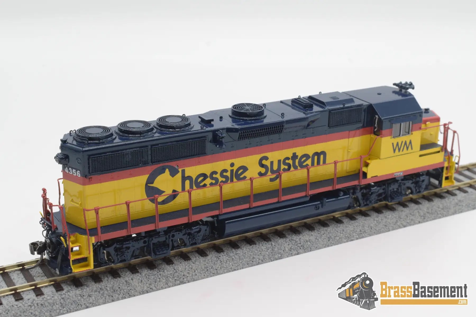 Ho Brass - Omi 5584.1 Chessie Wm Gp40 - 2 F/P Partial? Diesel