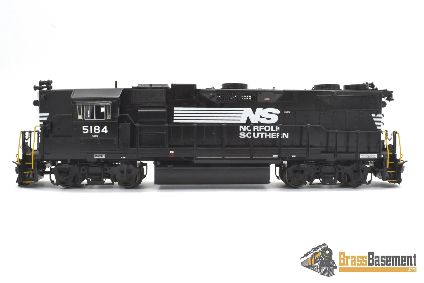 Ho Brass - Omi 5652.2 Norfolk Southern Ns Gp38 - 2 #5184 F/P Highhood Diesel
