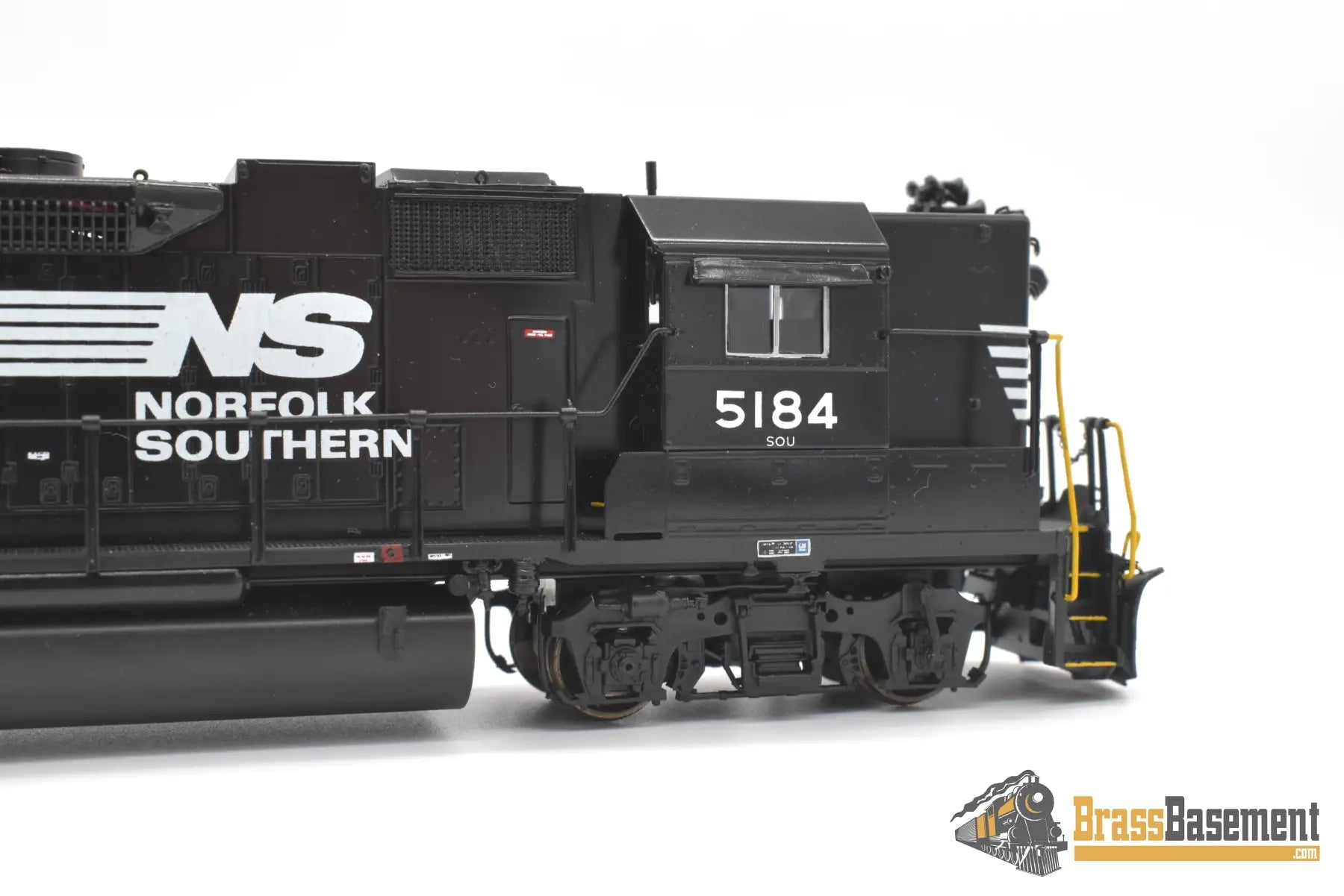 Ho Brass - Omi 5652.2 Norfolk Southern Ns Gp38 - 2 #5184 F/P Highhood Diesel