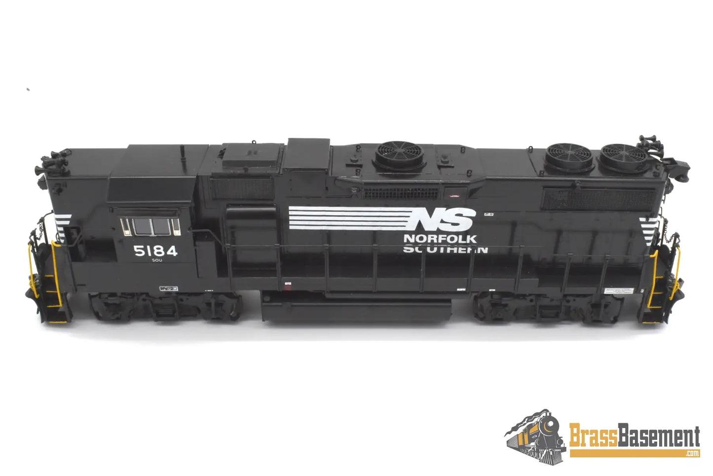 Ho Brass - Omi 5652.2 Norfolk Southern Ns Gp38 - 2 #5184 F/P Highhood Diesel