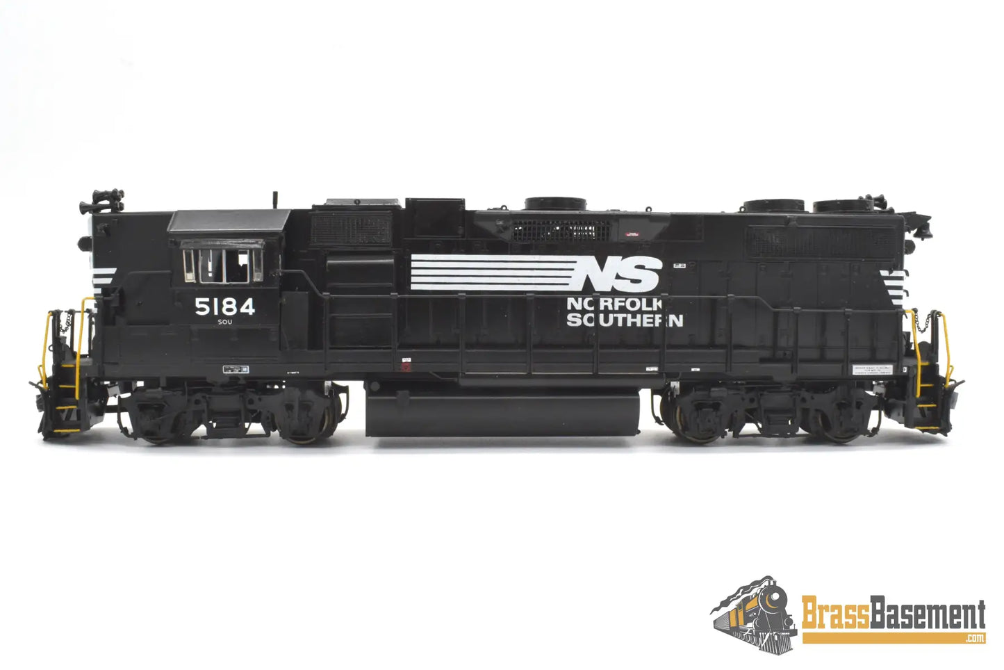 Ho Brass - Omi 5652.2 Norfolk Southern Ns Gp38 - 2 #5184 F/P Highhood Diesel