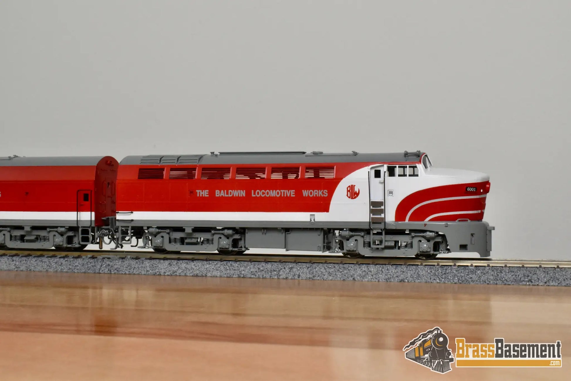 HO Brass - OMI 5656.1 BALDWIN RF-15 A-B SharkNose Demonstrator - MINT - Diesel