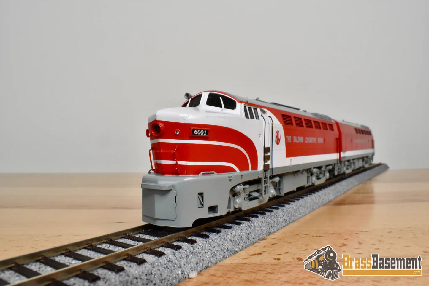 HO Brass - OMI 5656.1 BALDWIN RF-15 A-B SharkNose Demonstrator - MINT - Diesel