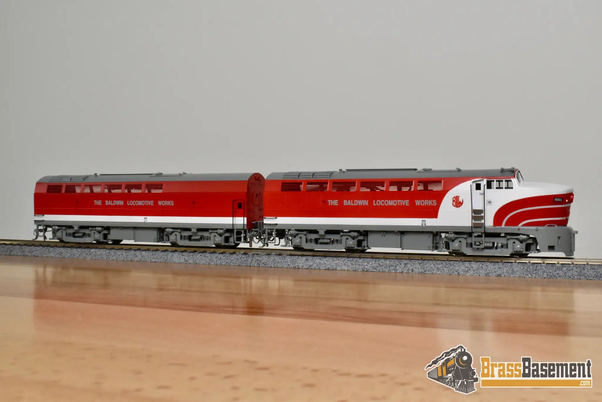 HO Brass - OMI 5656.1 BALDWIN RF-15 A-B SharkNose Demonstrator - MINT - Diesel