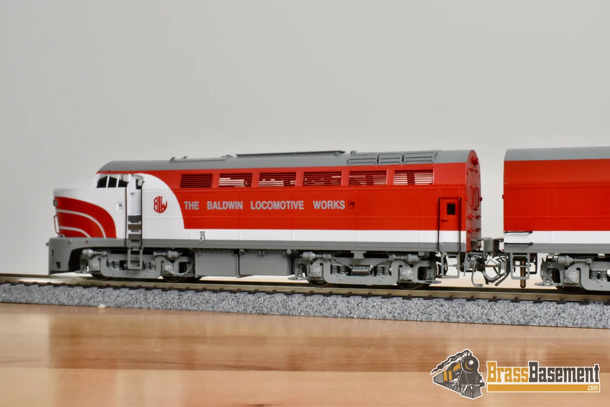 HO Brass - OMI 5656.1 BALDWIN RF-15 A-B SharkNose Demonstrator - MINT - Diesel