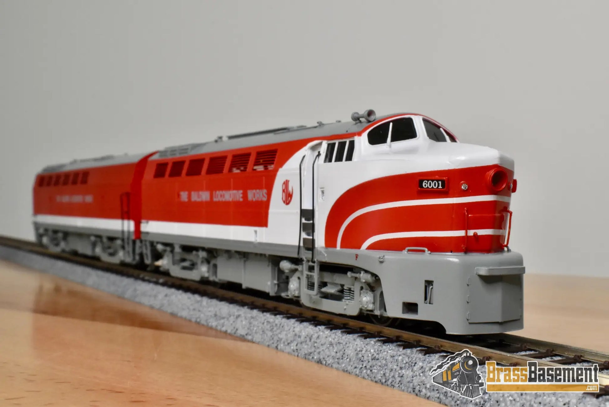 HO Brass - OMI 5656.1 BALDWIN RF-15 A-B SharkNose Demonstrator - MINT - Diesel