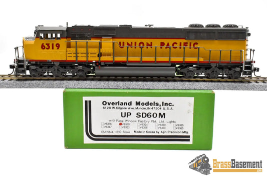 HO Brass - OMI 5844.1 Union Pacific UP SD60M #6319 - F/P w/ Lights - MINT Diesel