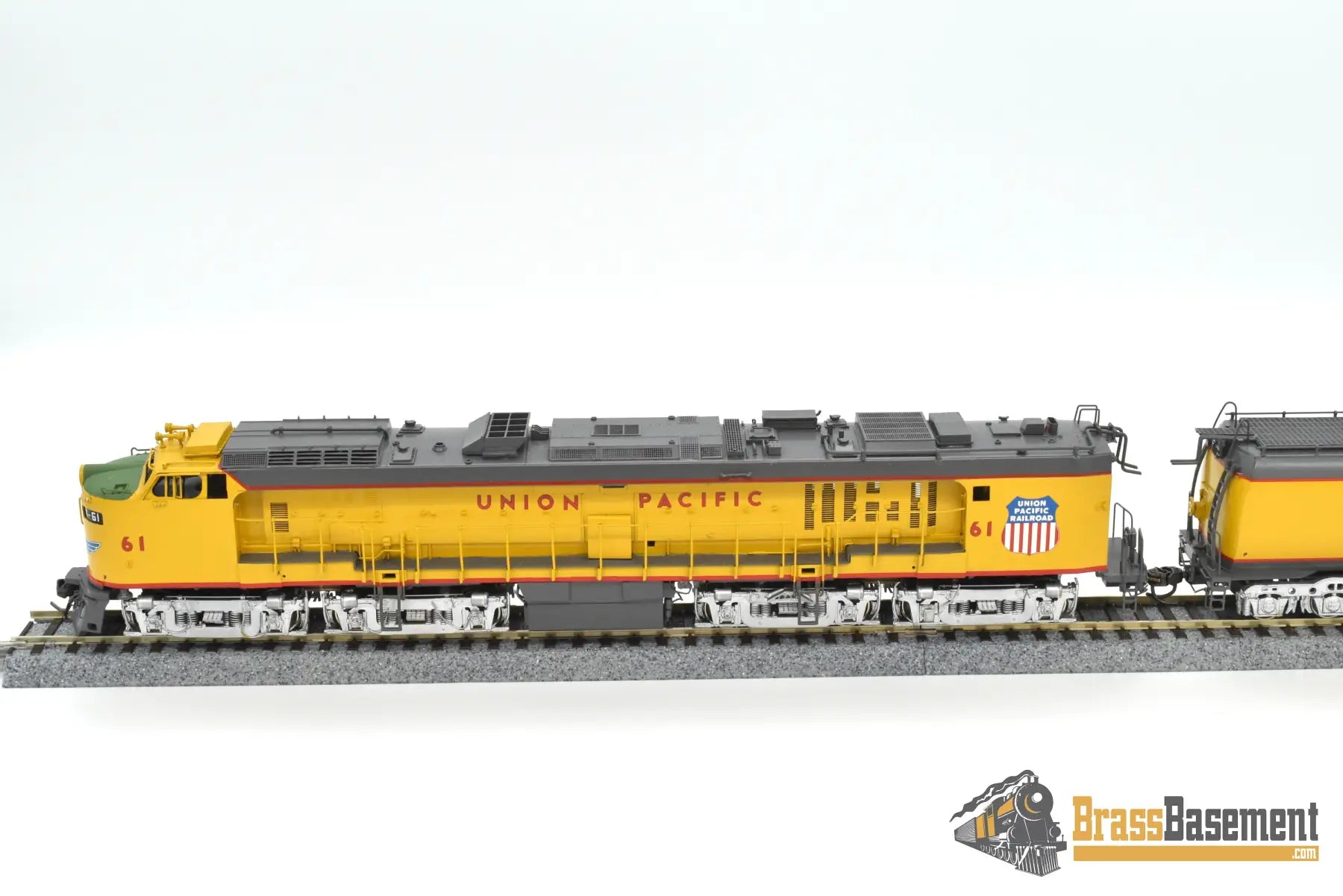 Ho Brass - Omi 5856.1 Union Pacific #61 Veranda Turbine W/ Special Aux. Tender Omicp