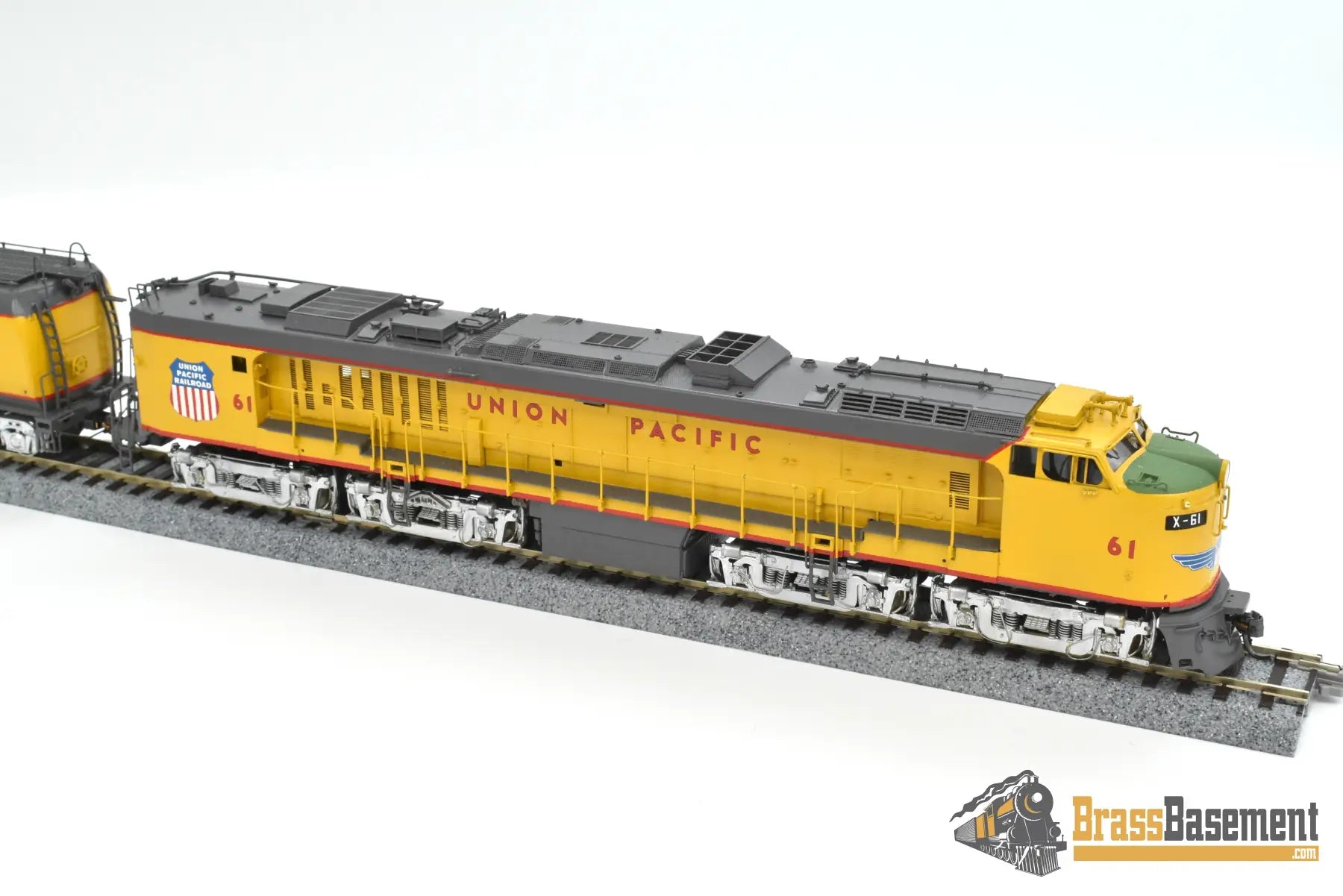 Ho Brass - Omi 5856.1 Union Pacific #61 Veranda Turbine W/ Special Aux. Tender Omicp