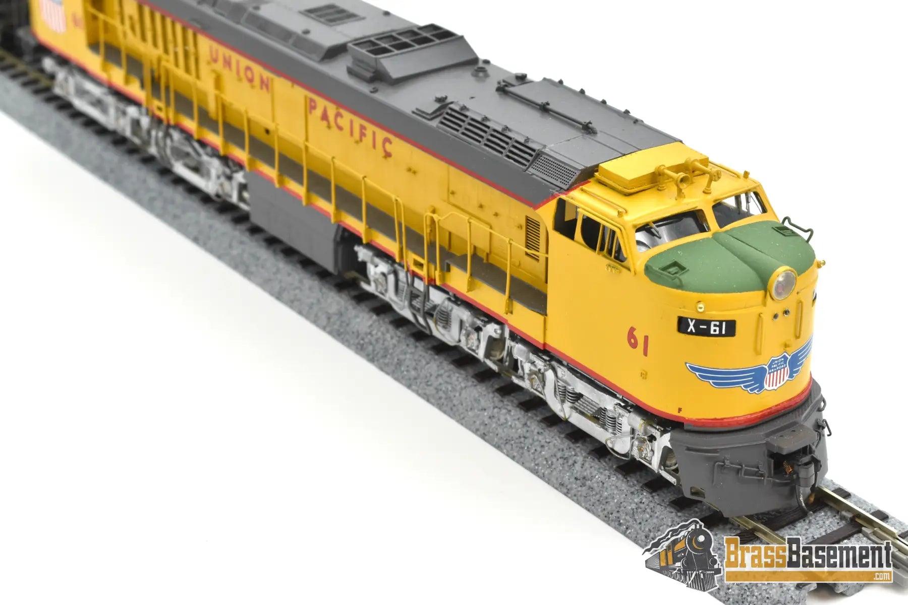 Ho Brass - Omi 5856.1 Union Pacific #61 Veranda Turbine W/ Special Aux. Tender Omicp