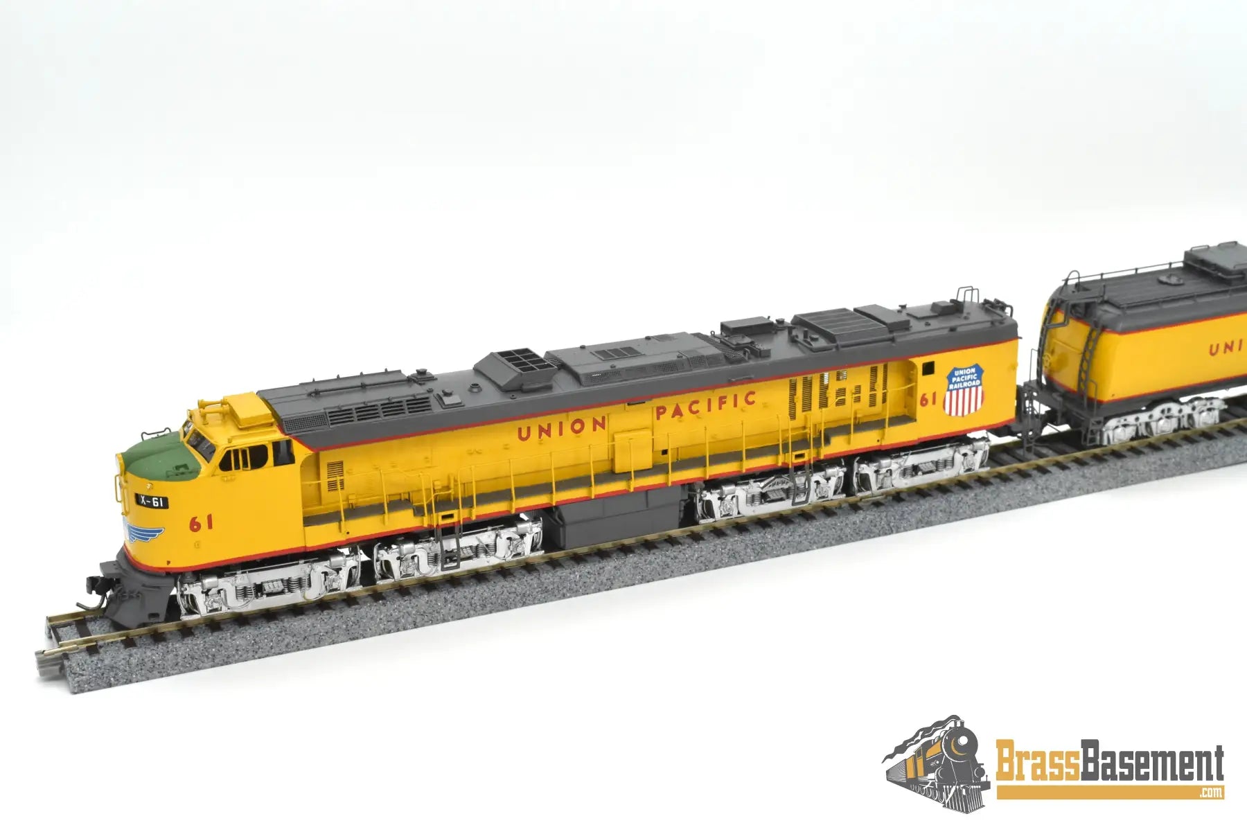 Ho Brass - Omi 5856.1 Union Pacific #61 Veranda Turbine W/ Special Aux. Tender Omicp