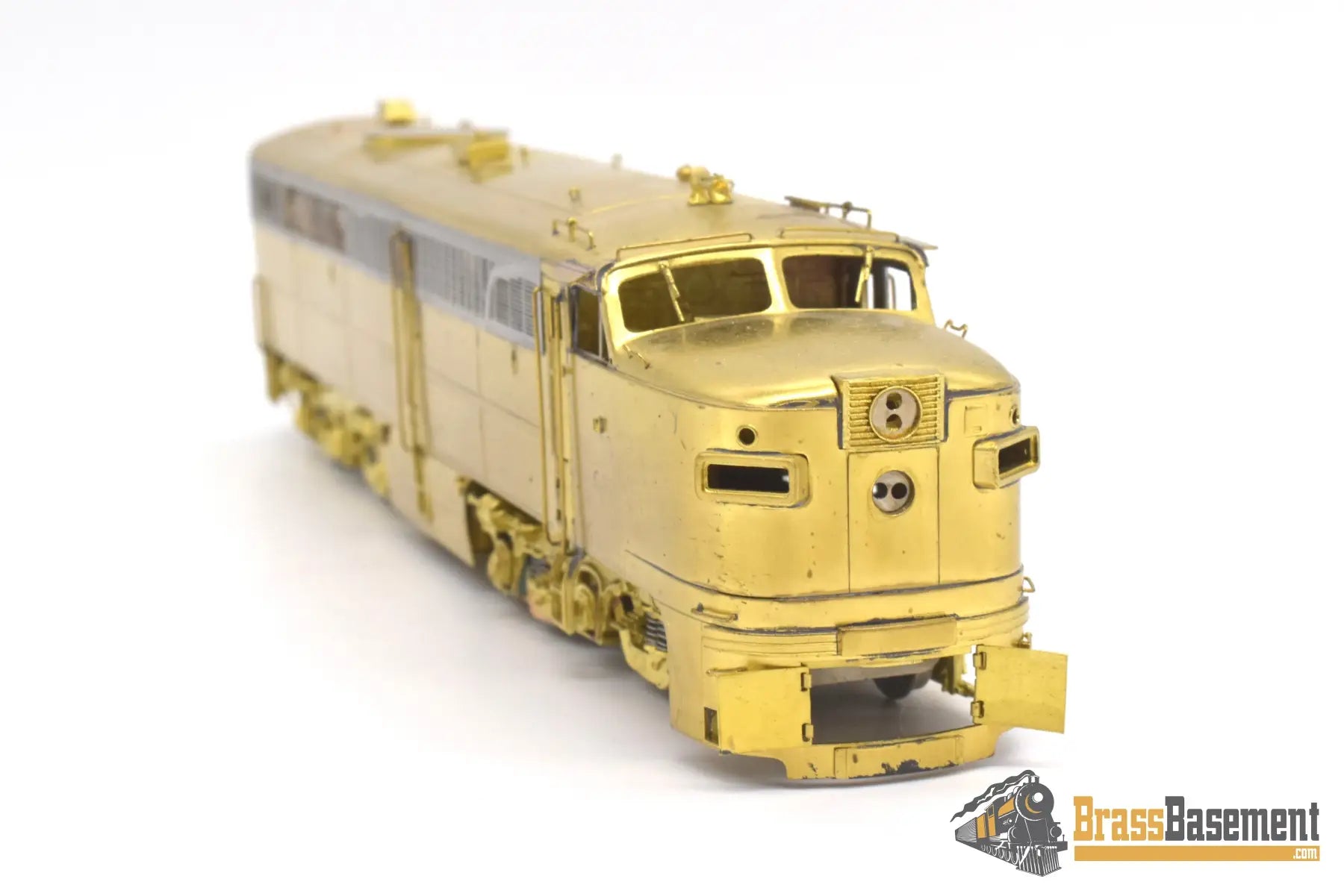 Ho Brass - Omi 5947 Wabash Pa - 1 Unpainted Diesel Tarnish & No Box