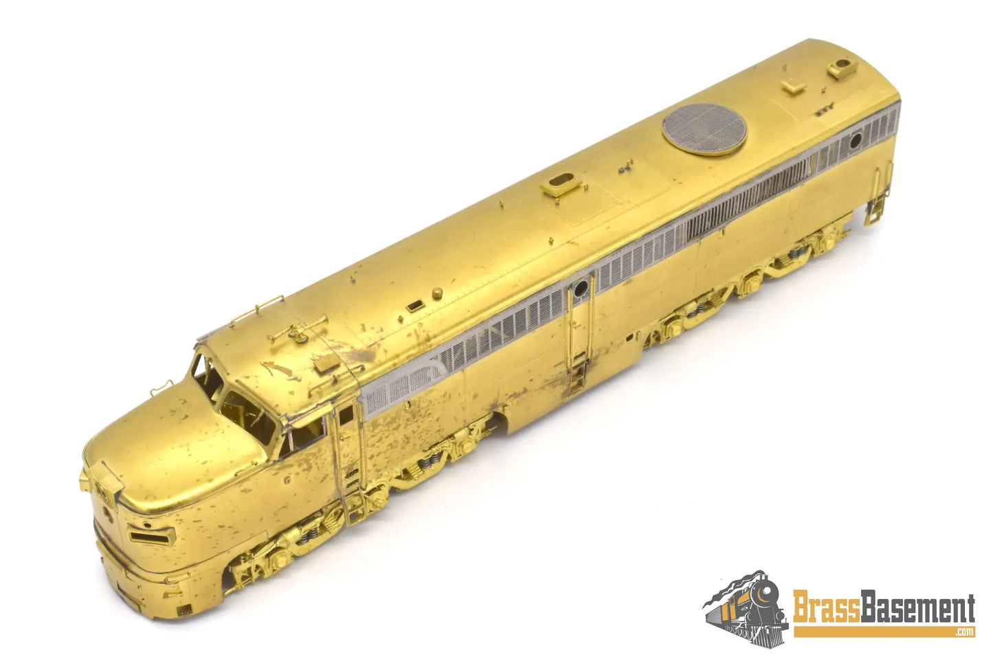 Ho Brass - Omi 5947 Wabash Pa - 1 Unpainted Diesel Tarnish & No Box
