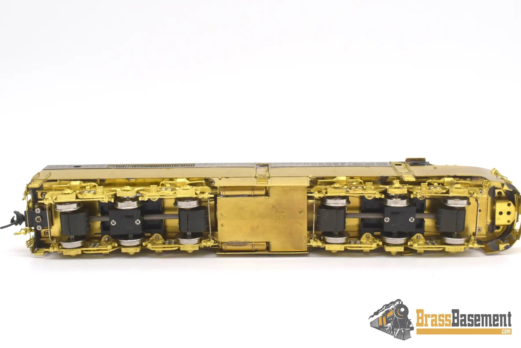 Ho Brass - Omi 5947 Wabash Pa - 1 Unpainted Diesel Tarnish & No Box