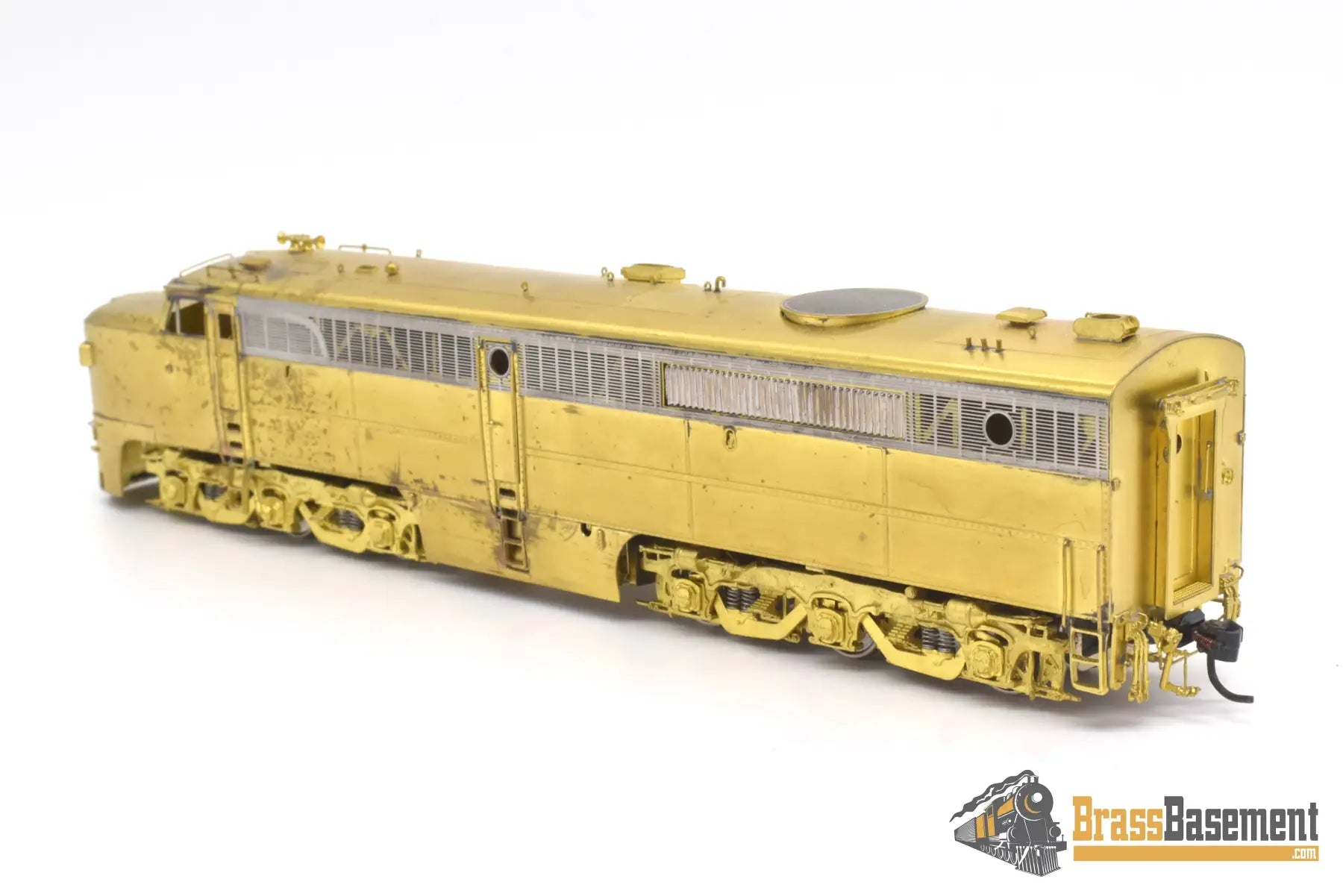 Ho Brass - Omi 5947 Wabash Pa - 1 Unpainted Diesel Tarnish & No Box