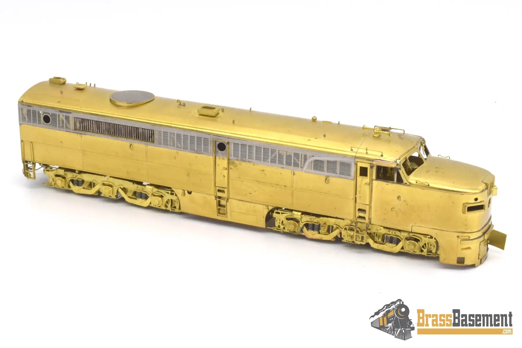 Ho Brass - Omi 5947 Wabash Pa - 1 Unpainted Diesel Tarnish & No Box