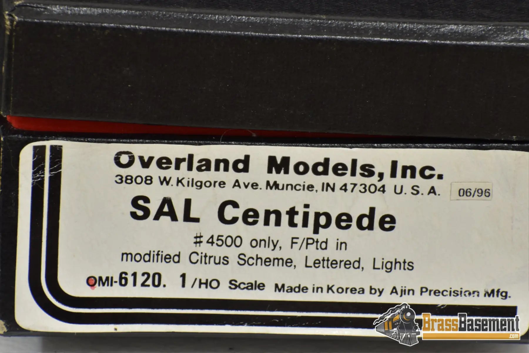 Ho Brass - Omi 6120.1 Seaboard Air Line Centipede #4500 Citrus Scheme Diesel